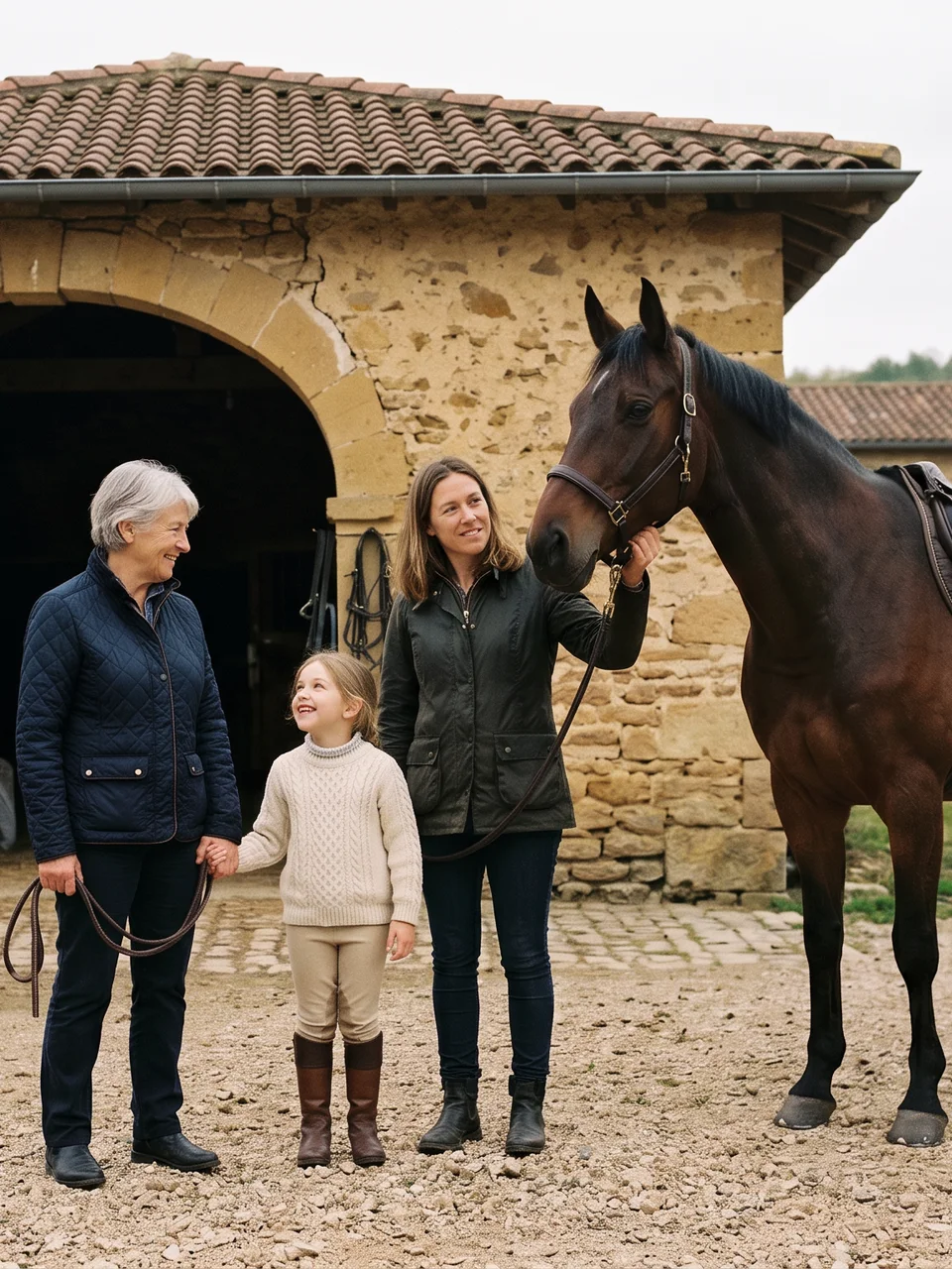 L'équipe, Élevage El Marsa, centre équestre à Beaumont-lès-Valence